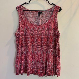 Cynthia Rowley 1X Rayon Tank